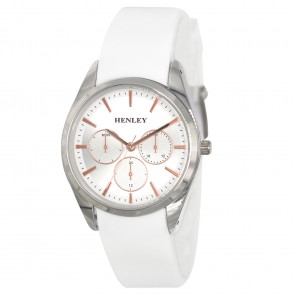 Silicone Sports Watch - White