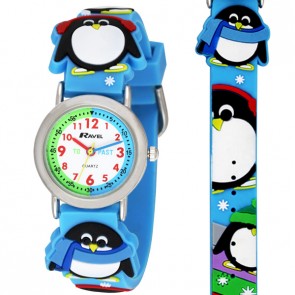 Girl's Cartoon Time Teacher Watch - Penguin
